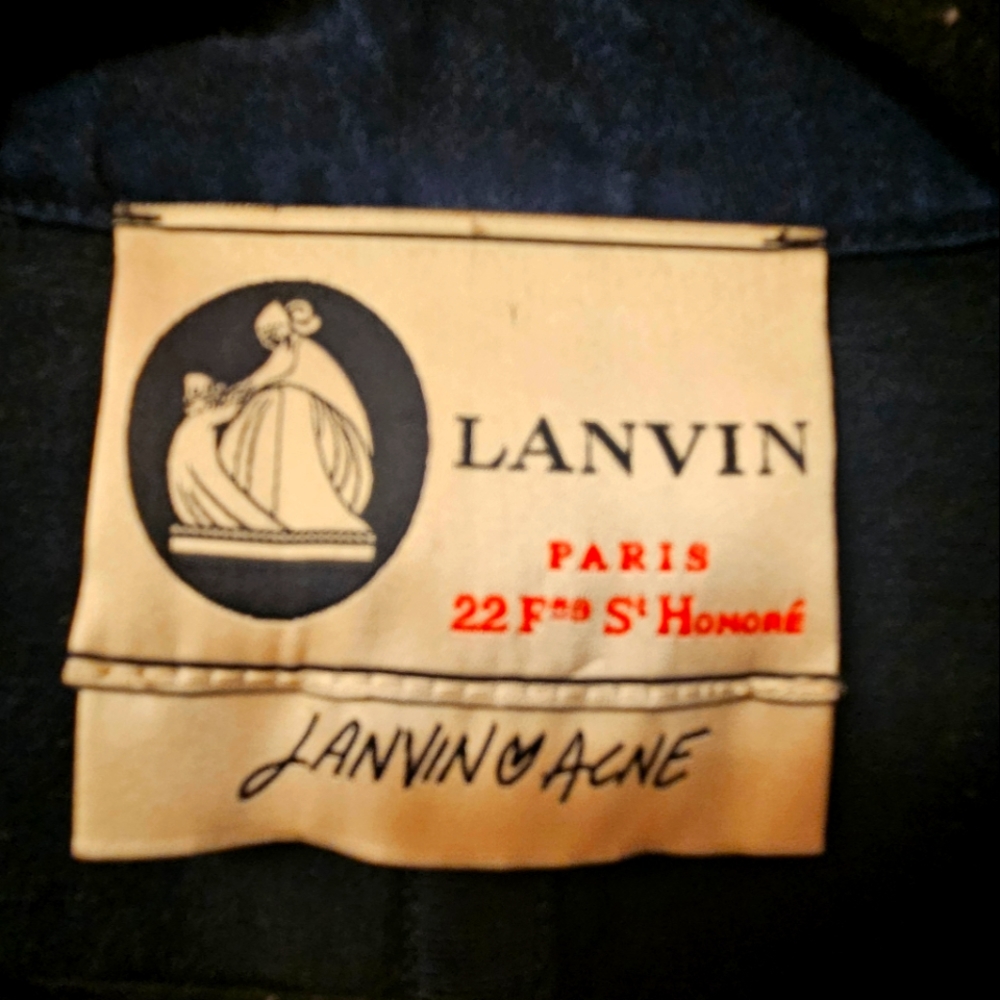 Acne Lavin denim blazer